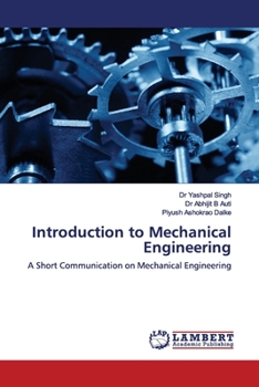 Paperback Introduction to Mechanical Engineering Book