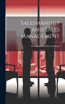 Hardcover Salesmanship and Sales Management Book