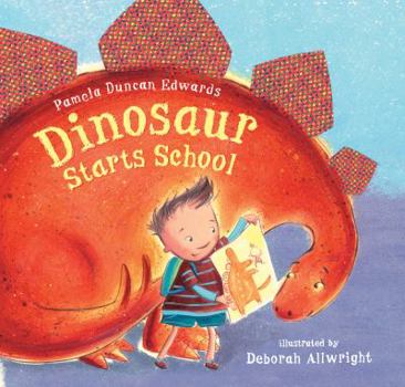 Hardcover Dinosaur Starts School Book