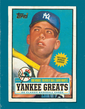 Hardcover Yankee Greats: 100 Classic Baseball Cards Book