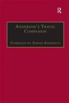 Hardcover Anderson's Travel Companion: A Guide to the Best Non-Fiction and Fiction for Travelling Book