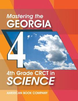 Paperback Mastering the Georgia 4th Grade CRCT in Science Book