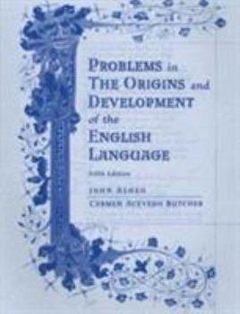 Paperback Problems in the Origins and Development of the English Language Book