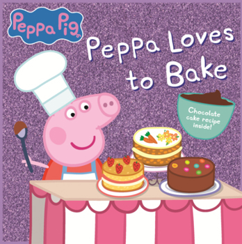 Library Binding Peppa Loves to Bake Book
