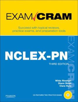 Paperback NCLEX-PN Exam Cram Book