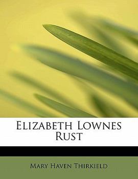 Paperback Elizabeth Lownes Rust Book
