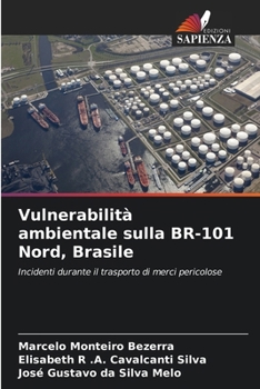 Paperback Vulnerabilità ambientale sulla BR-101 Nord, Brasile [Italian] Book