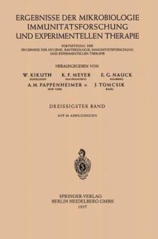 Paperback Ergebnisse Der Mikrobiologie, Immunitätsforschung Und Experimentellen Therapie: Fortsetzung Der Ergebnisse Der Hygiene, Bakteriologie, Immunitätsforsc [German] Book