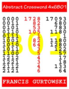 Paperback Abstract Crossword 4x6B01 Book
