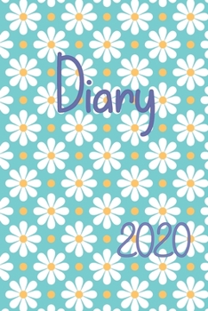 Diary 2020: 6" x 9" adult coloring journal planner with one week to view