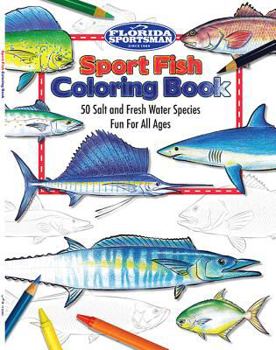 Paperback Sport Fish Coloring Book