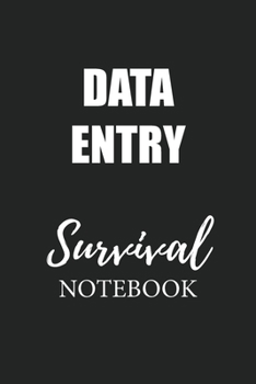 Paperback Data Entry Survival Notebook: Small Undated Weekly Planner for Work and Personal Everyday Use Habit Tracker Password Logbook Music Review Playlist D Book