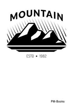Paperback Mountain Estd 1982: Blanko A5 Notizbuch oder Heft f?r Sch?ler, Studenten und Erwachsene Book