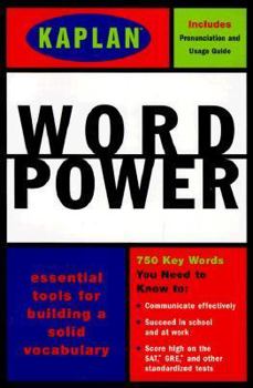 Paperback Kaplan Word Power Book