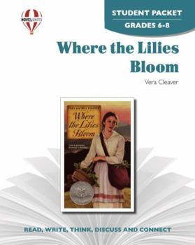 Paperback Where the Lilies Bloom - Student Packet by Novel Units Book