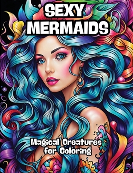 Sexy Mermaids: Magical Creatures for Coloring B0CMJZKWNH Book Cover