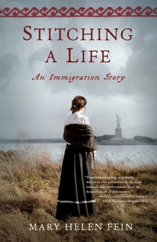Paperback Stitching a Life: An Immigration Story Book