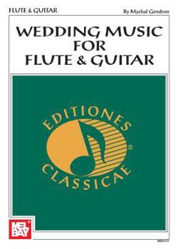 Paperback Wedding Music for Flute & Guitar Book