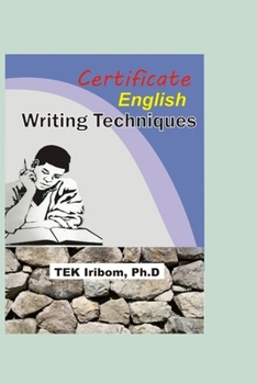 Paperback Certificate English Writing Techniques Book