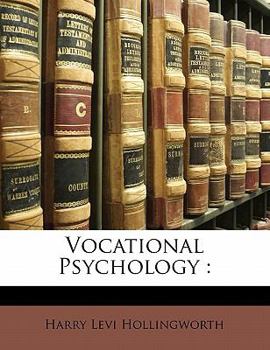 Paperback Vocational Psychology Book