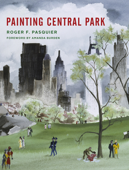 Hardcover Painting Central Park Book