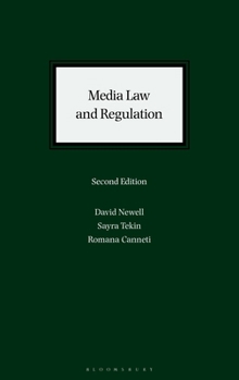 Hardcover Media Law and Regulation Book