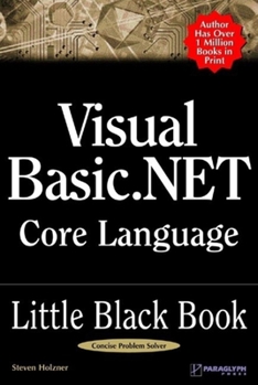 Paperback Visual Basic .Net Core Language Book