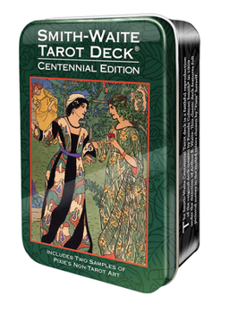 Cards Smith-Waite(r) Centennial Tarot Deck in a Tin Book