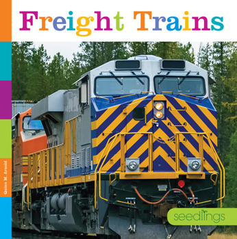 Library Binding Freight Trains Book