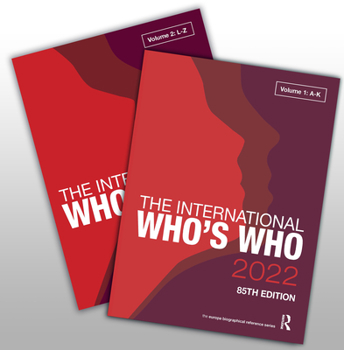 Hardcover The International Who's Who 2022 Book