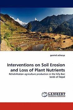 Paperback Interventions on Soil Erosion and Loss of Plant Nutrients Book