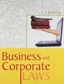 Paperback Business and Corporate Laws Book