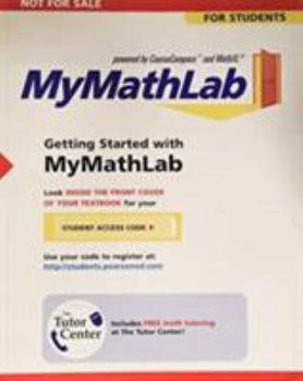 Paperback Generic Mymathlab Student Starter Kit for Packages Book