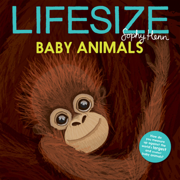 Hardcover Lifesize Baby Animals Book