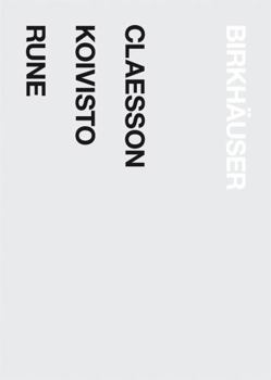 Hardcover Claesson Koivisto Rune: 1. Architecture - 2. Design Book