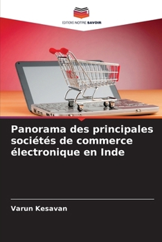 Paperback Panorama des principales sociétés de commerce électronique en Inde [French] Book