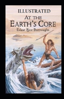 Paperback At the Earth's Core Illustrated Book