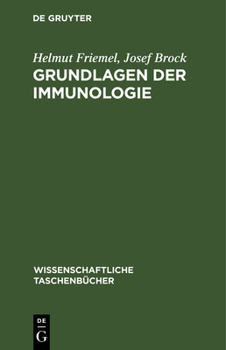 Hardcover Grundlagen Der Immunologie [German] Book