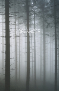 Paperback Organizer: Password Book, Discreet Password Organizer (Fog in The Forest) Book