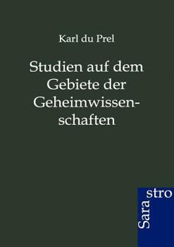 Paperback Studien auf dem Gebiete der Geheimwissenschaften [German] Book