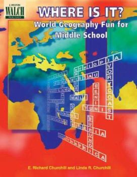Paperback Where Is It? World Geography Fun for Middle School Book