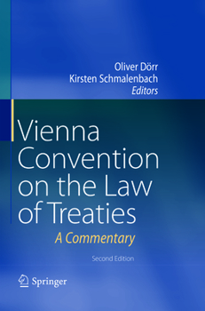 Paperback Vienna Convention on the Law of Treaties: A Commentary Book