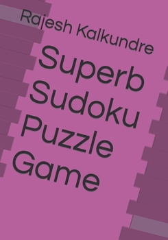 Paperback Superb Sudoku Puzzle Game Book