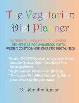 Paperback The Vegetarian Diet Planner Book