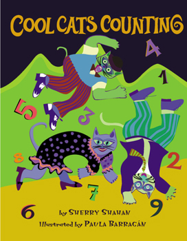 Hardcover Cool Cats Counting Book