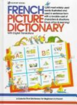 Hardcover French Picture Dictionary (English and French Edition) Book