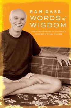 Hardcover Words of Wisdom: Quotations from One of the World's Foremost Spiritual Teachers Book