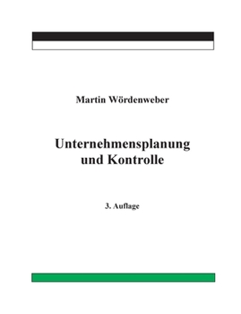 Paperback Unternehmensplanung und Kontrolle [German] Book