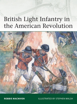 Paperback British Light Infantry in the American Revolution Book