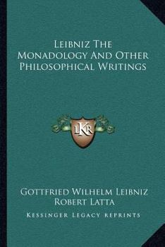 Paperback Leibniz The Monadology And Other Philosophical Writings Book